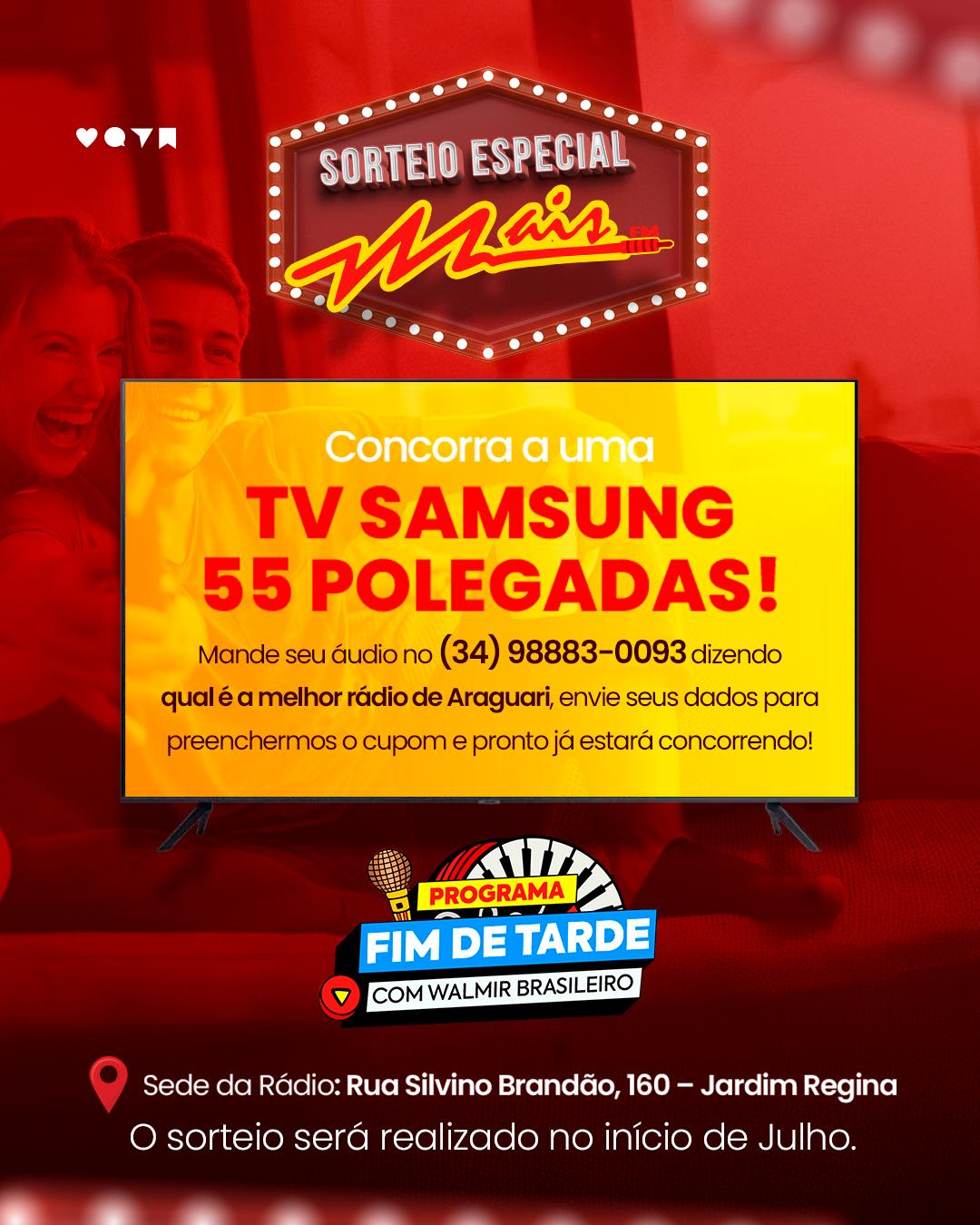 Sorteio Especial Mais Fm